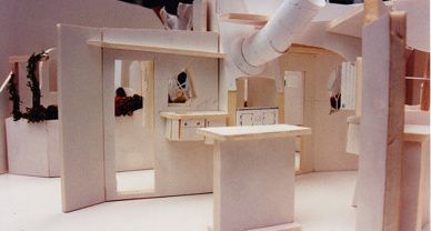The model Kitchen area