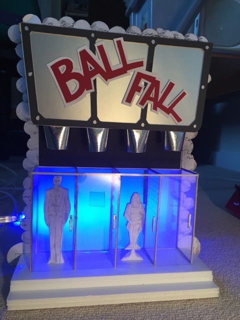 Sam & Mark's Friday Wind Up 2016 - Ball Fall model showing half of the game at 1:20